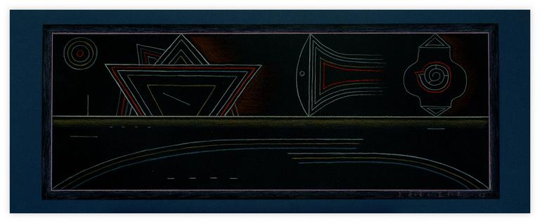 Catalogue raisonné, Vladimir Yankilevsky, From the cycle The Space of Experience, 2003