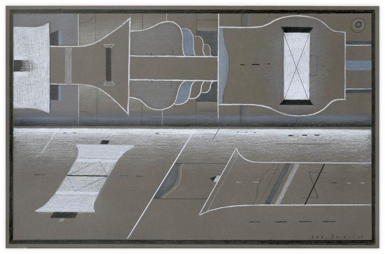 Catalogue raisonné, Vladimir Yankilevsky, From the cycle The Space of Experience, 2007