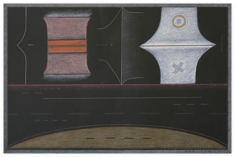 Catalogue raisonné, Vladimir Yankilevsky, From the cycle The Space of Experience, 2007