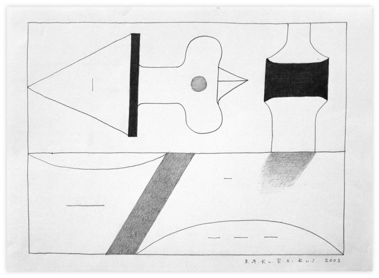 Catalogue raisonné, Vladimir Yankilevsky, From the cycle The Space of Experience, 2003