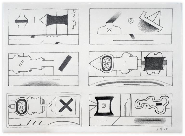 Catalogue raisonné, Vladimir Yankilevsky, From the cycle The Space of Experience, 2005