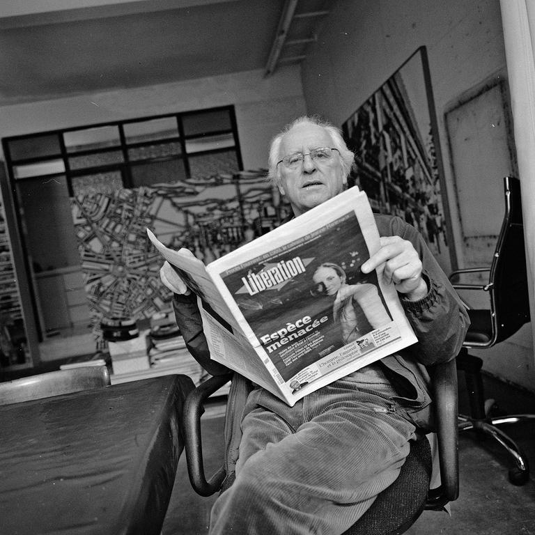 Philipp Hugues Bonan photographe, portrait de Gérard Fromanger