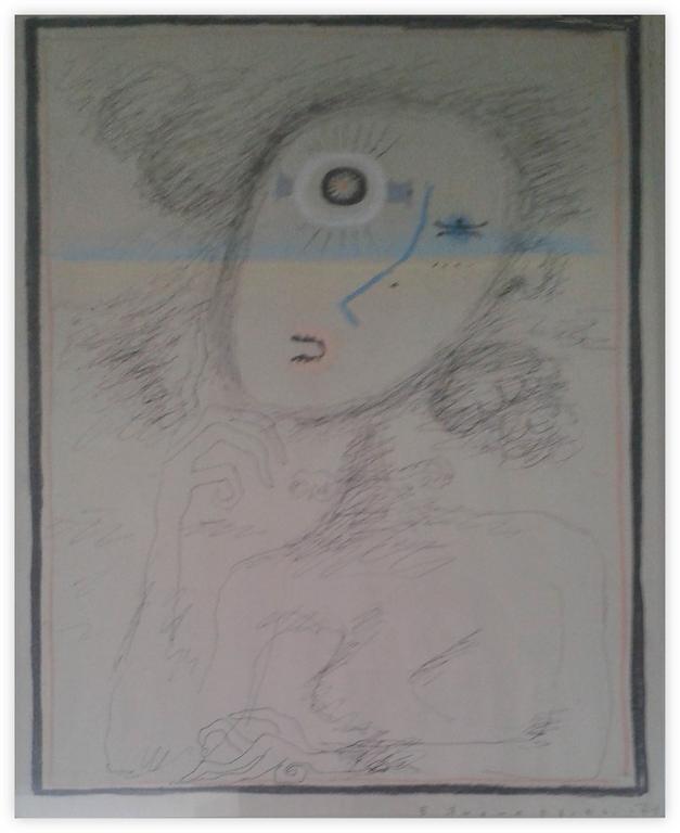 Catalogue raisonné, Vladimir Yankilevsky, From the series Women’s Faces, 1971