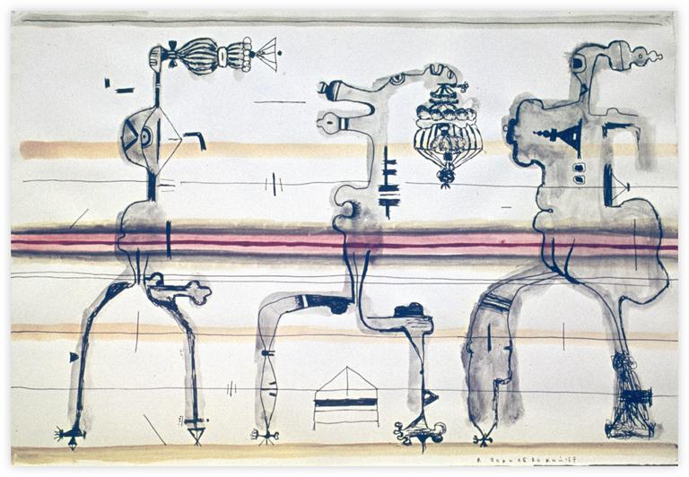 Catalogue raisonné, Vladimir Yankilevsky, From the series Women Strolling, 1967