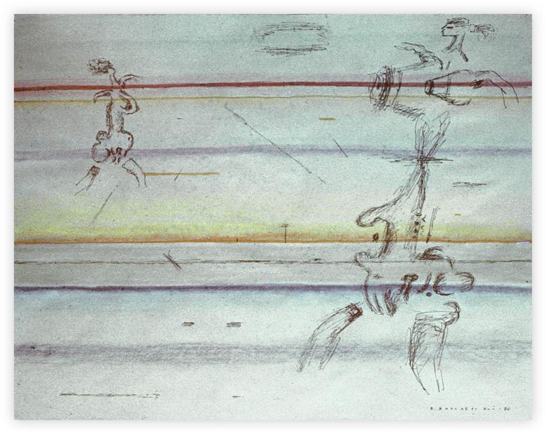 Catalogue raisonné, Vladimir Yankilevsky, From the series Women Strolling, 1970