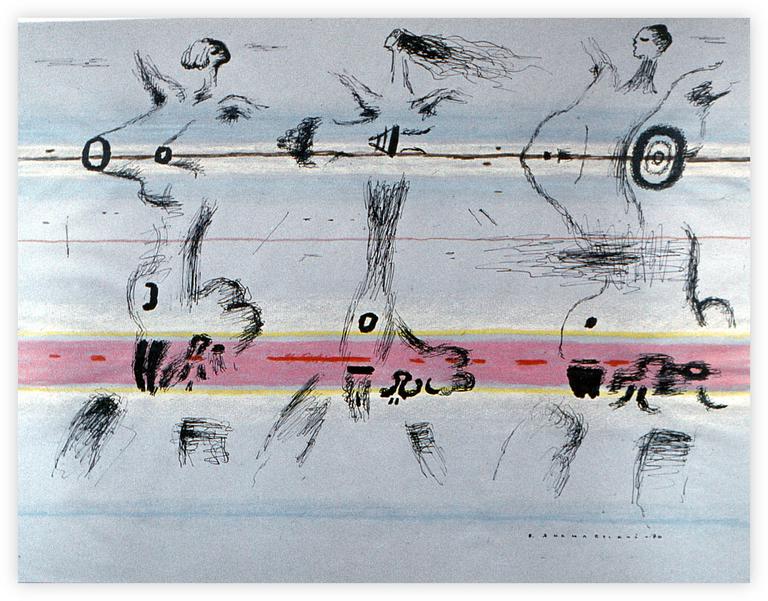 Catalogue raisonné, Vladimir Yankilevsky, From the series Women Strolling, 1970