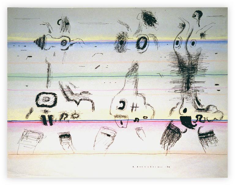 Catalogue raisonné, Vladimir Yankilevsky, From the series Women Strolling, 1970