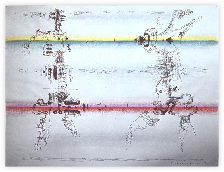 Catalogue raisonné, Vladimir Yankilevsky, From the series Women Strolling, 1970