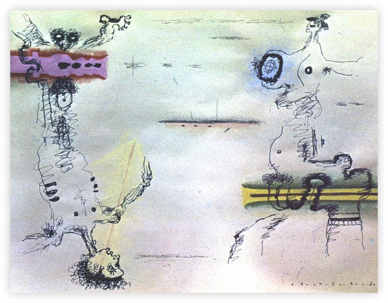 Catalogue raisonné, Vladimir Yankilevsky, From the series Women Strolling, 1970