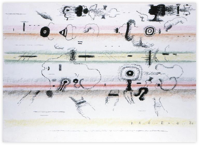 Catalogue raisonné, Vladimir Yankilevsky, From the series Women Strolling, 1981