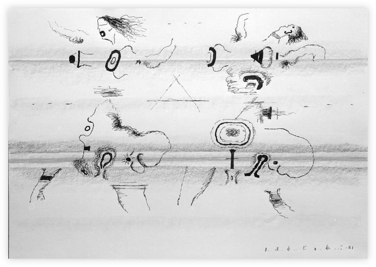 Catalogue raisonné, Vladimir Yankilevsky, From the series Women Strolling, 1981