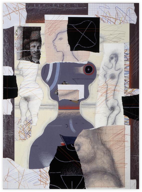 Catalogue raisonné, Vladimir Yankilevsky, From the series Artist and his Model, 1992