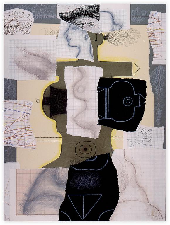 Catalogue raisonné, Vladimir Yankilevsky, From the series Artist and his Model, 1993