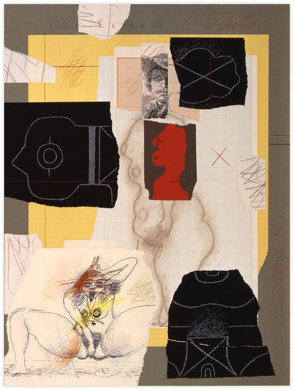 Catalogue raisonné, Vladimir Yankilevsky, From the series Artist and his Model, 1993