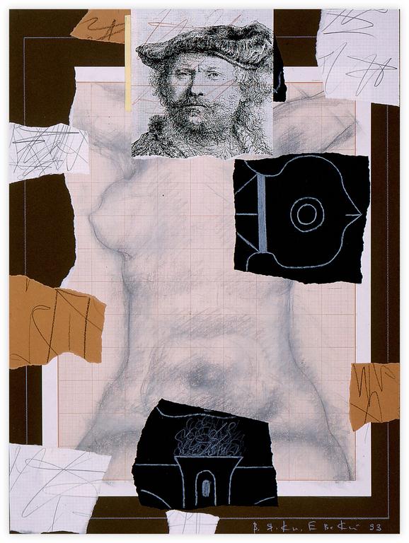 Catalogue raisonné, Vladimir Yankilevsky, From the series Artist and his Model, 1993