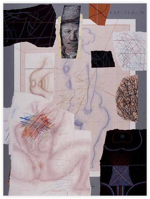 Catalogue raisonné, Vladimir Yankilevsky, From the series Artist and his Model, 1993