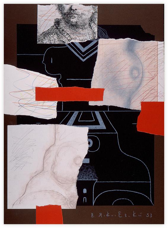 Catalogue raisonné, Vladimir Yankilevsky, From the series Artist and his Model, 1993