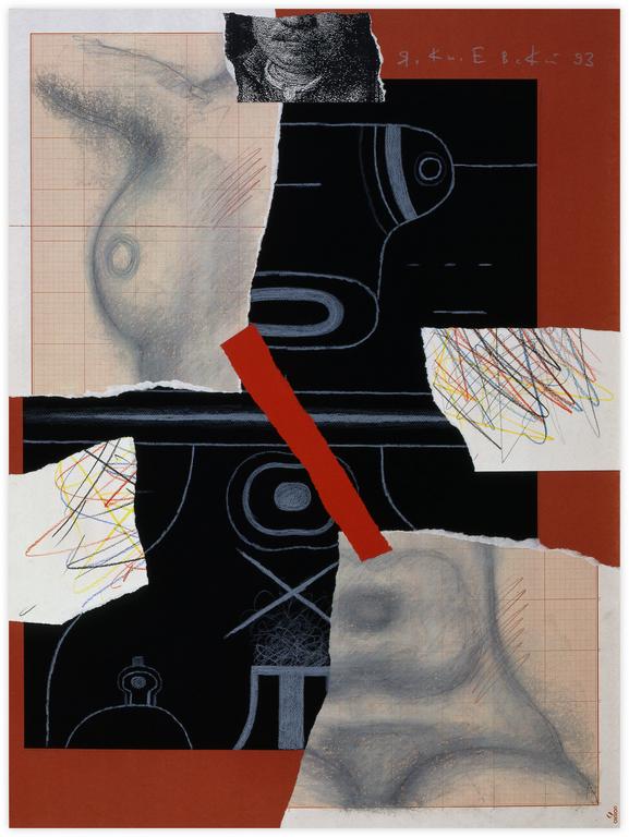 Catalogue raisonné, Vladimir Yankilevsky, From the series Artist and his Model, 1993