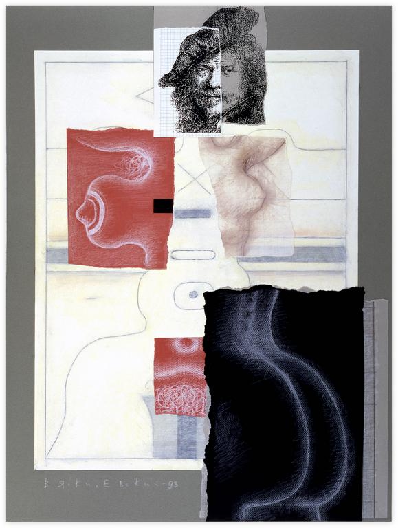 Catalogue raisonné, Vladimir Yankilevsky, From the series Artist and his Model, 1993