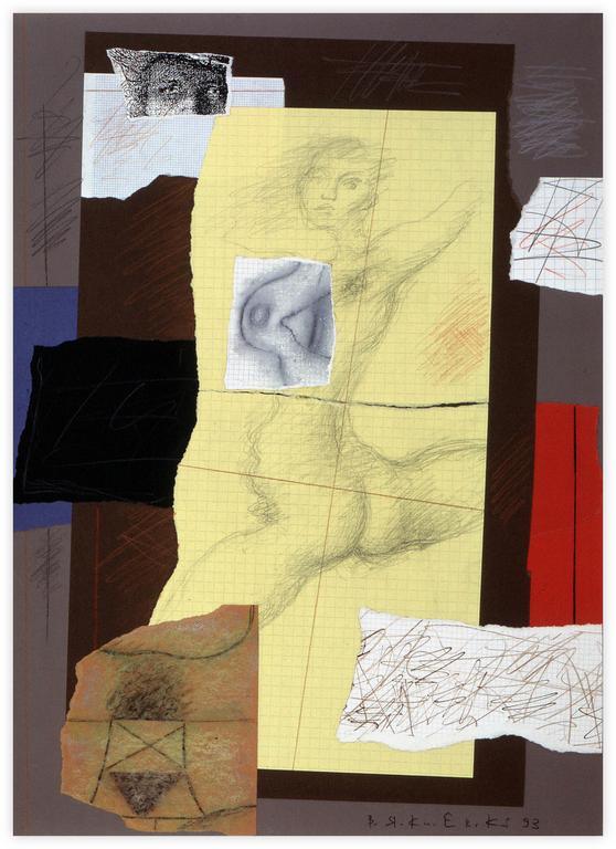 Catalogue raisonné, Vladimir Yankilevsky, From the series Artist and his Model, 1993