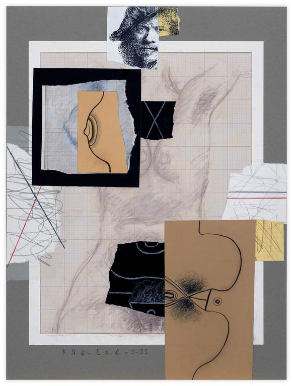 Catalogue raisonné, Vladimir Yankilevsky, From the series Artist and his Model, 1993