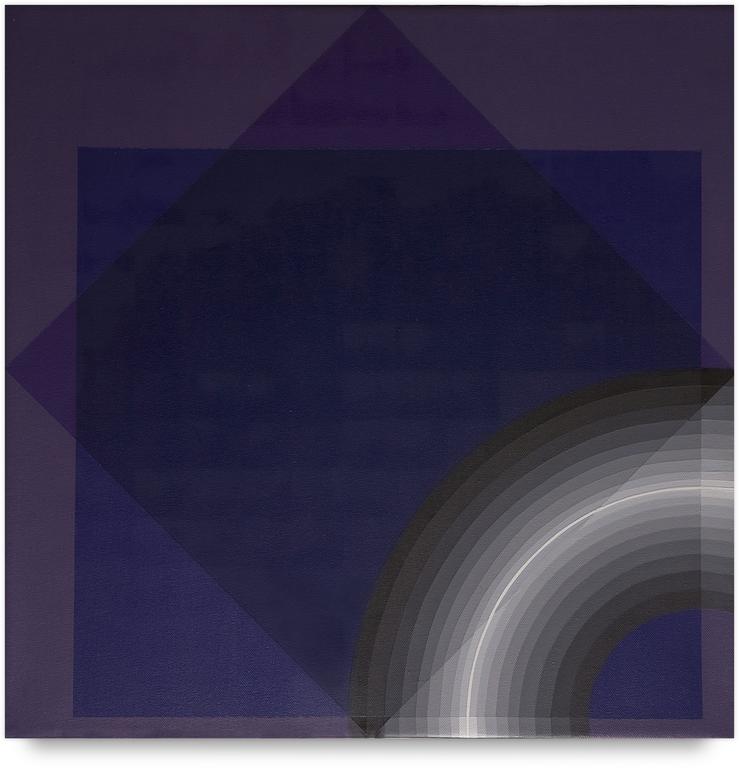 Catalogue raisonné, Horacio Garcia Rossi, Couleur gris lumière transparence (retour) - 2005