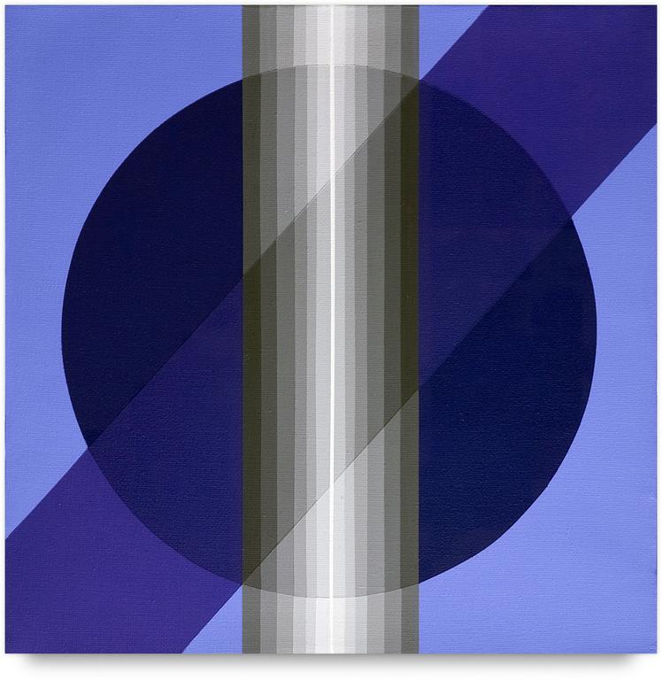 Catalogue raisonné, Horacio Garcia Rossi, Couleur gris lumière transparence - 2004