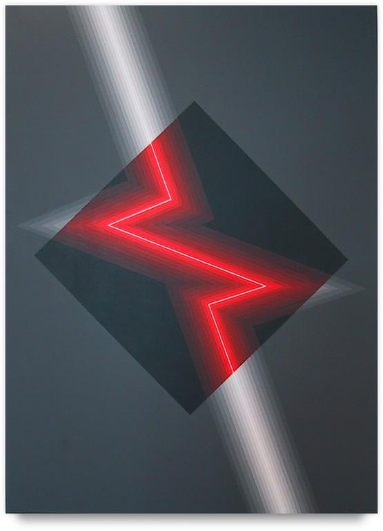 Catalogue raisonné, Horacio Garcia Rossi, Couleur gris lumière - 1999