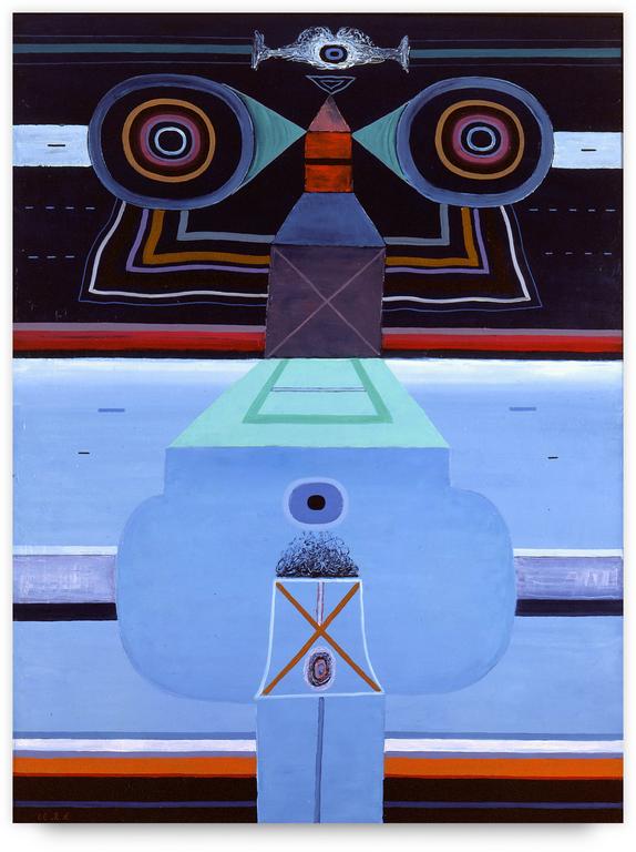 Catalogue raisonné, Vladimir Yankilevsky, Woman by the Sea, 1990