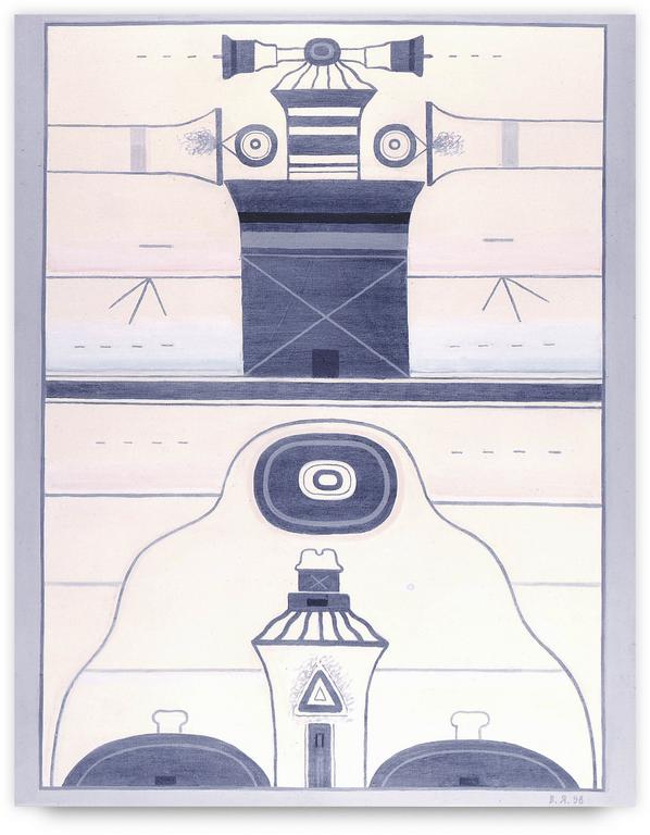 Catalogue raisonné, Vladimir Yankilevsky, Woman by the Sea, 1998