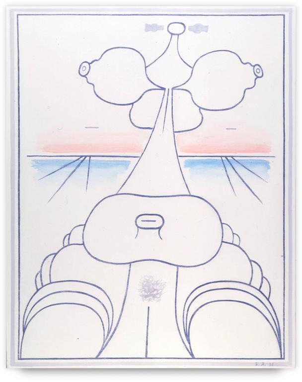 Catalogue raisonné, Vladimir Yankilevsky, Woman by the Sea, 1998