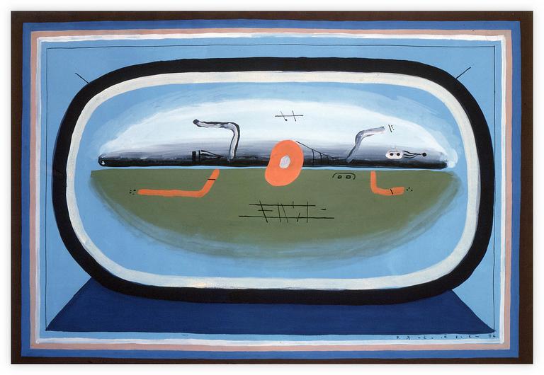 Catalogue raisonné, Vladimir Yankilevsky, Woman by the Sea, 1976