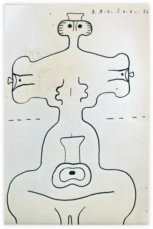 Catalogue raisonné, Vladimir Yankilevsky, Woman by the Sea, 1976
