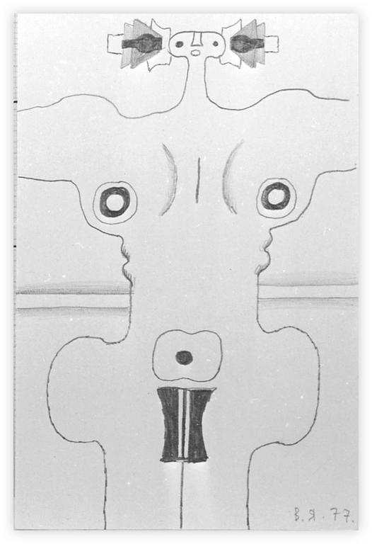 Catalogue raisonné, Vladimir Yankilevsky, Woman by the Sea, 1977