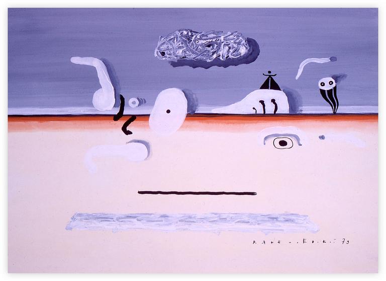 Catalogue raisonné, Vladimir Yankilevsky, Woman by the Sea, 1979