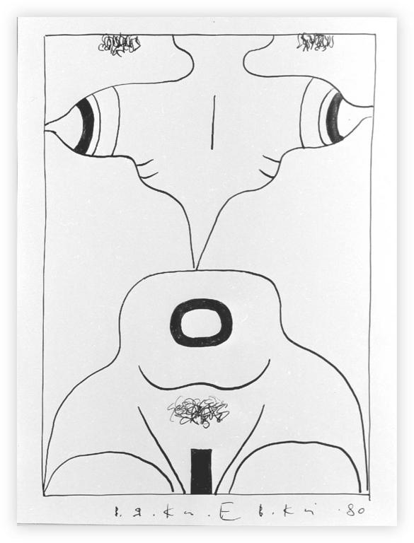 Catalogue raisonné, Vladimir Yankilevsky, Woman by the Sea, 1980
