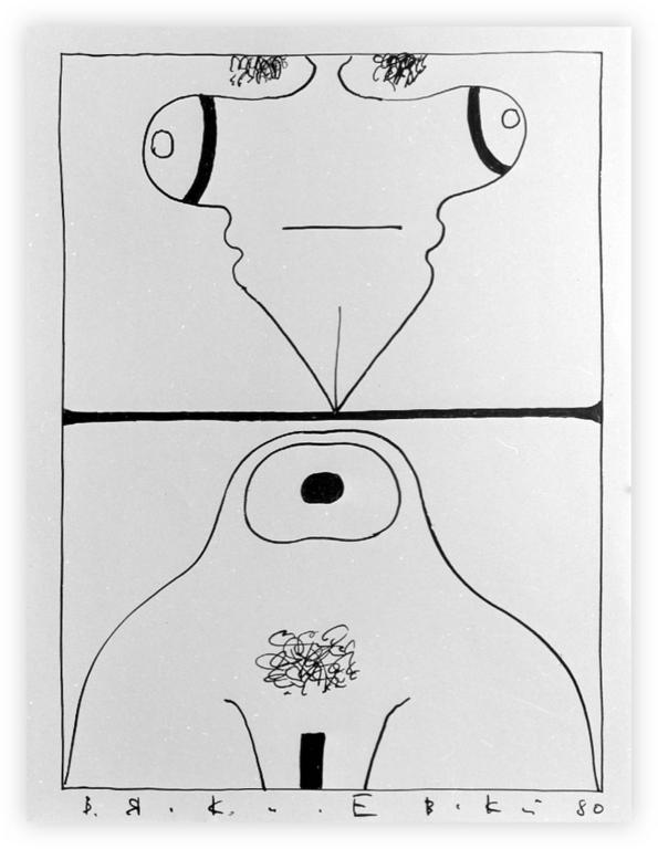 Catalogue raisonné, Vladimir Yankilevsky, Woman by the Sea, 1980