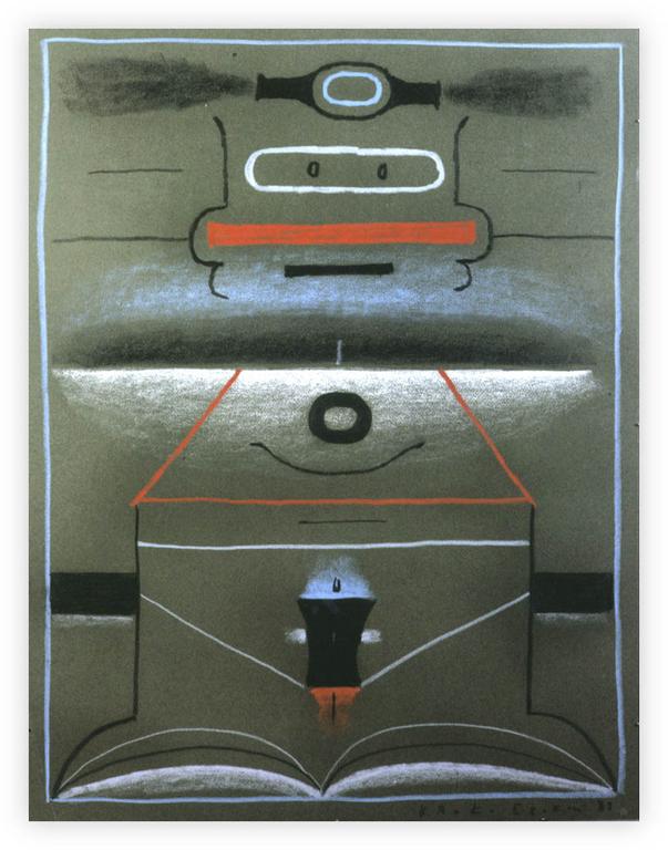 Catalogue raisonné, Vladimir Yankilevsky, Woman by the Sea, 1981