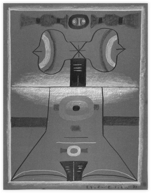 Catalogue raisonné, Vladimir Yankilevsky, Woman by the Sea, 1981