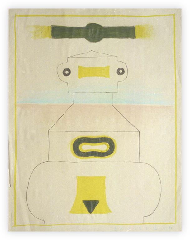 Catalogue raisonné, Vladimir Yankilevsky, Woman by the Sea, 1981