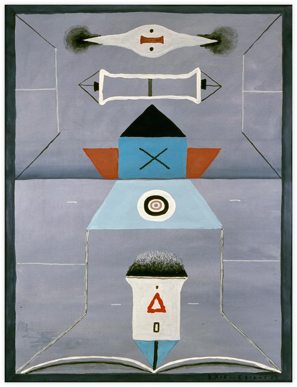 Catalogue raisonné, Vladimir Yankilevsky, Woman by the Sea, 1984
