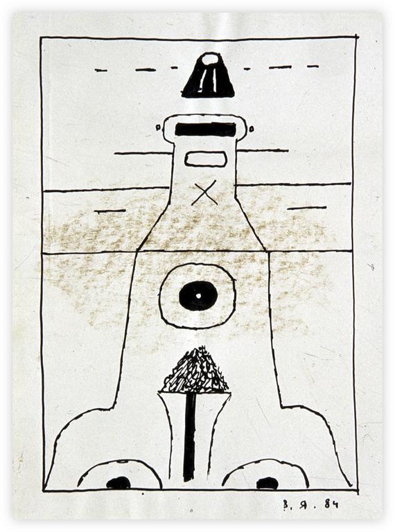 Catalogue raisonné, Vladimir Yankilevsky, Woman by the Sea, 1984