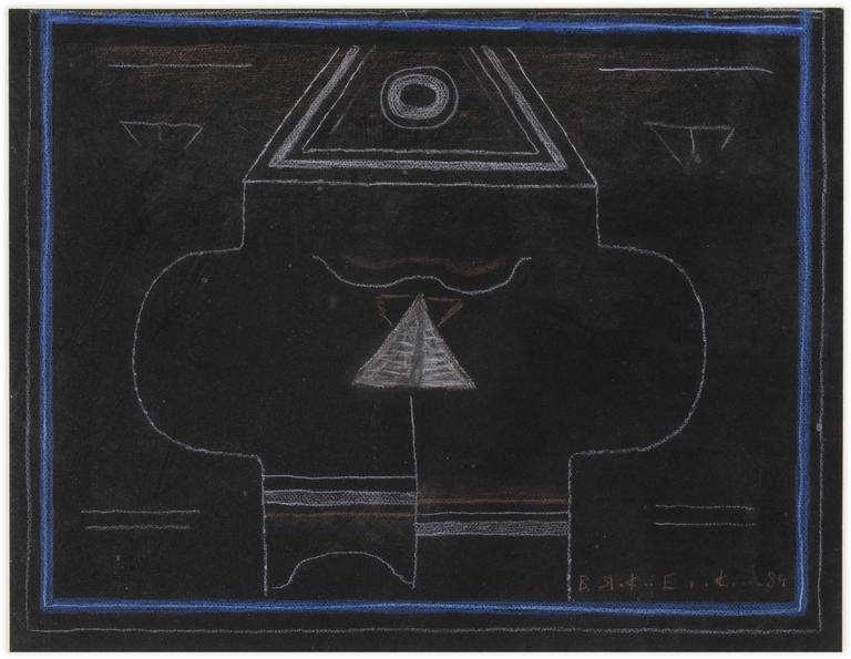 Catalogue raisonné, Vladimir Yankilevsky, Woman by the Sea, 1984