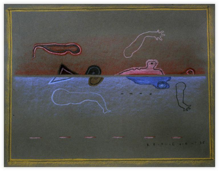 Catalogue raisonné, Vladimir Yankilevsky, Woman by the Sea, 1985