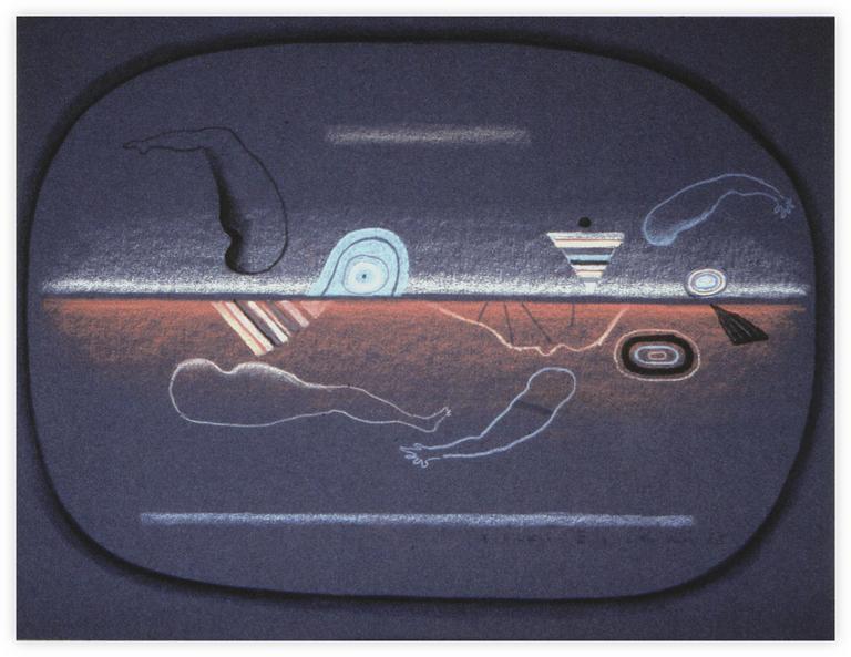 Catalogue raisonné, Vladimir Yankilevsky, Woman by the Sea, 1985
