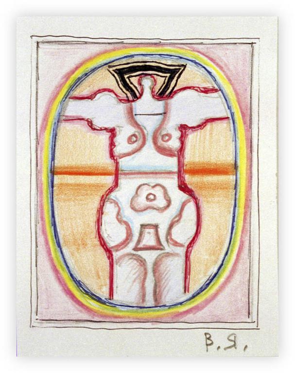 Catalogue raisonné, Vladimir Yankilevsky, Woman by the Sea, 1985