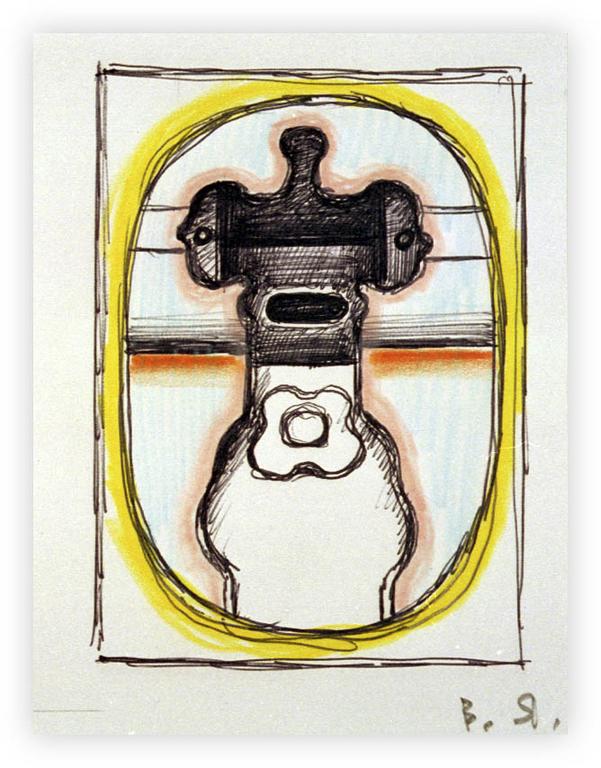 Catalogue raisonné, Vladimir Yankilevsky, Woman by the Sea, 1985