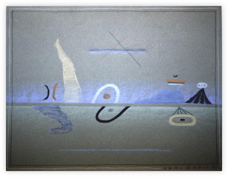 Catalogue raisonné, Vladimir Yankilevsky, Woman by the Sea, 1985