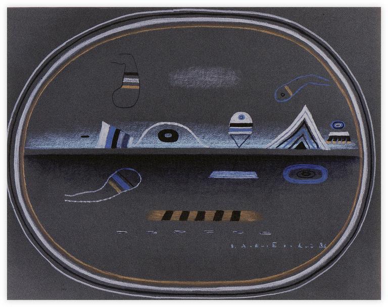 Catalogue raisonné, Vladimir Yankilevsky, Woman by the Sea, 1986