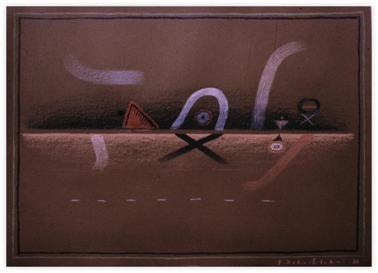 Catalogue raisonné, Vladimir Yankilevsky, Woman by the Sea, 1986